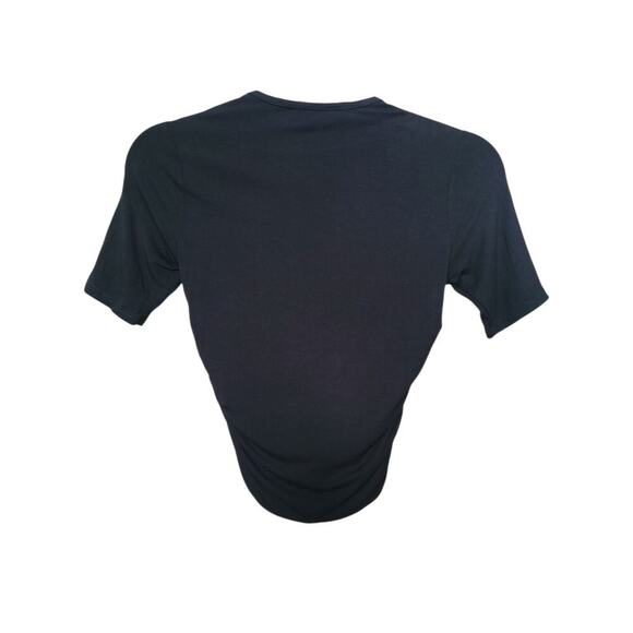 Johnathan Simkhai Standard Jesse Matte Jersey Ruched Crop Top Size XS - Picture 4 of 5